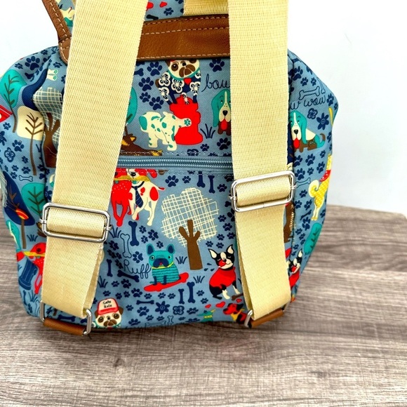 LILY BLOOM colorful unisex nature pet small whimsical lightweight fun backpack - Picture 3 of 15